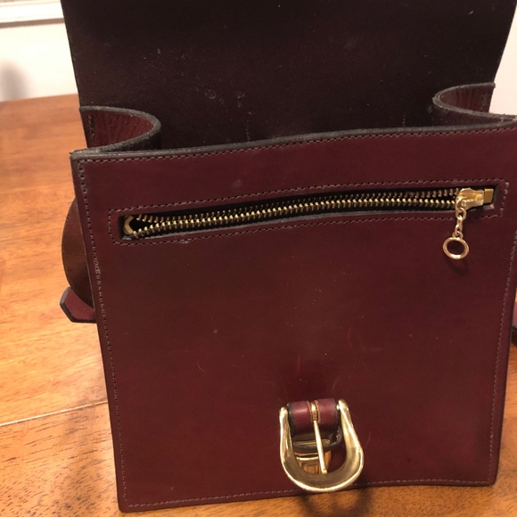 Narraggansett Leathers Shoulder Bag - Medium Brown - Picture 4 of 4